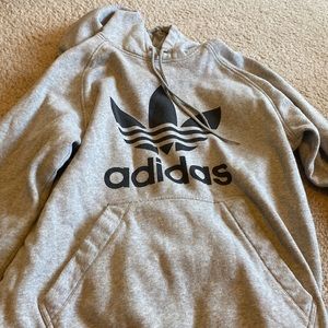 Grey adidas sweatshirt